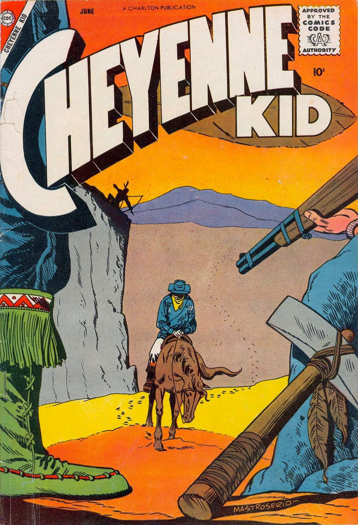 Cheyenne Kid #12 cover