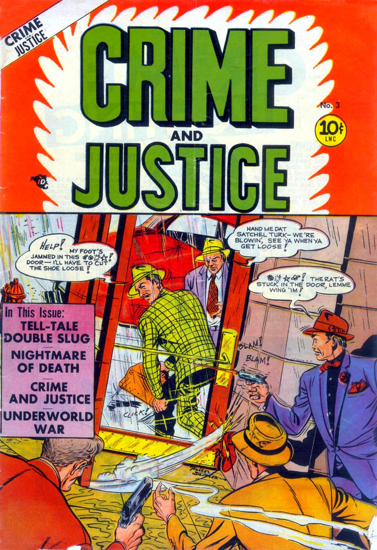 Crime and Justice #3 cover