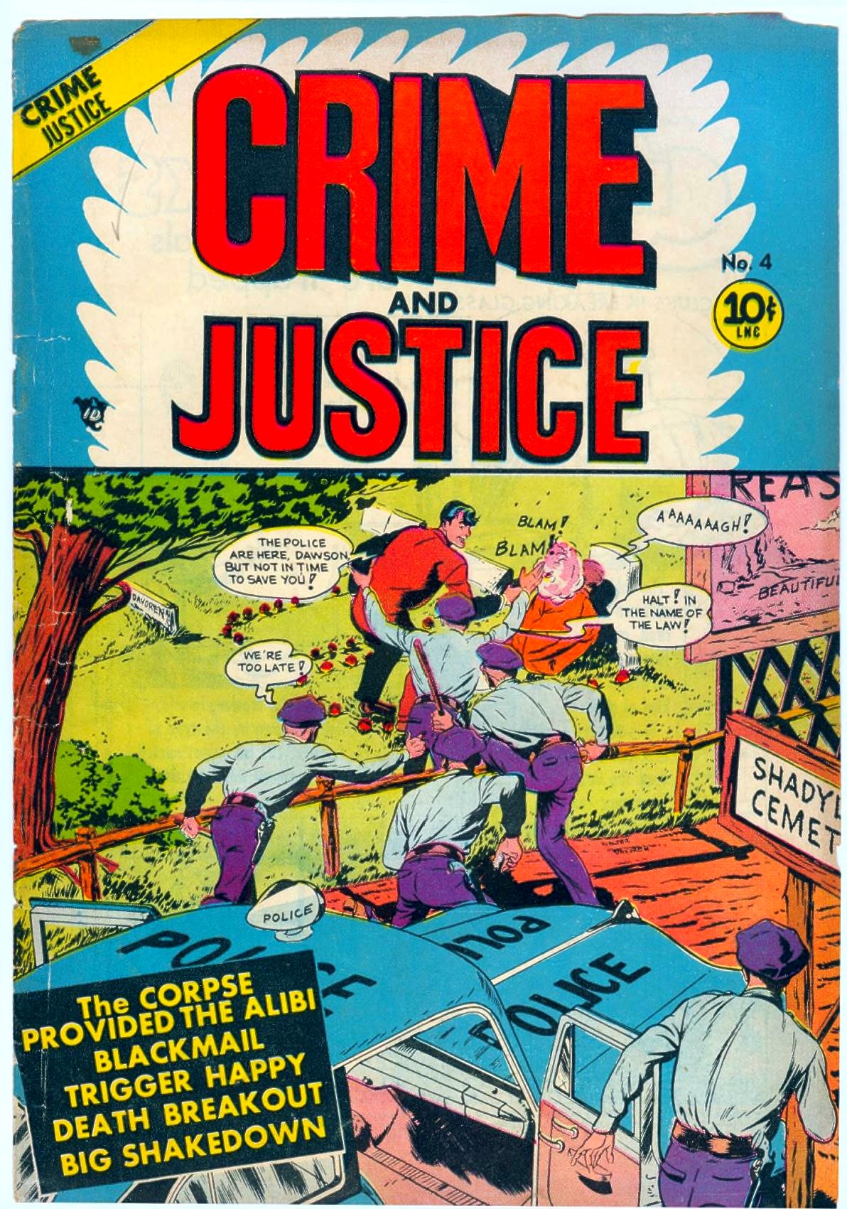 Crime and Justice #4 cover
