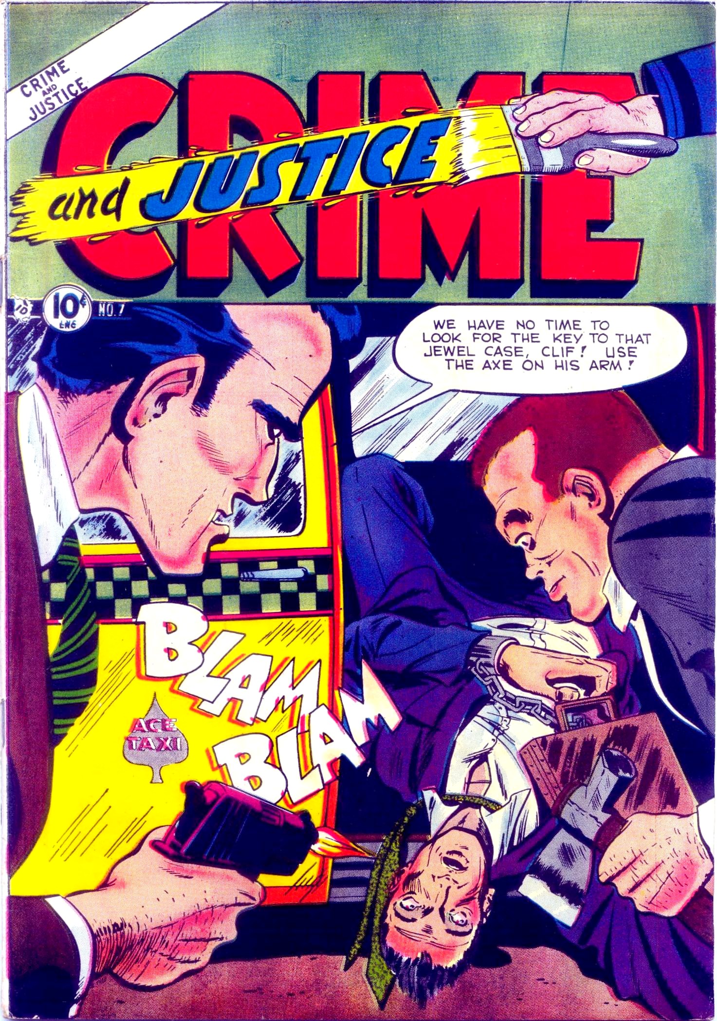 Crime and Justice #7 cover