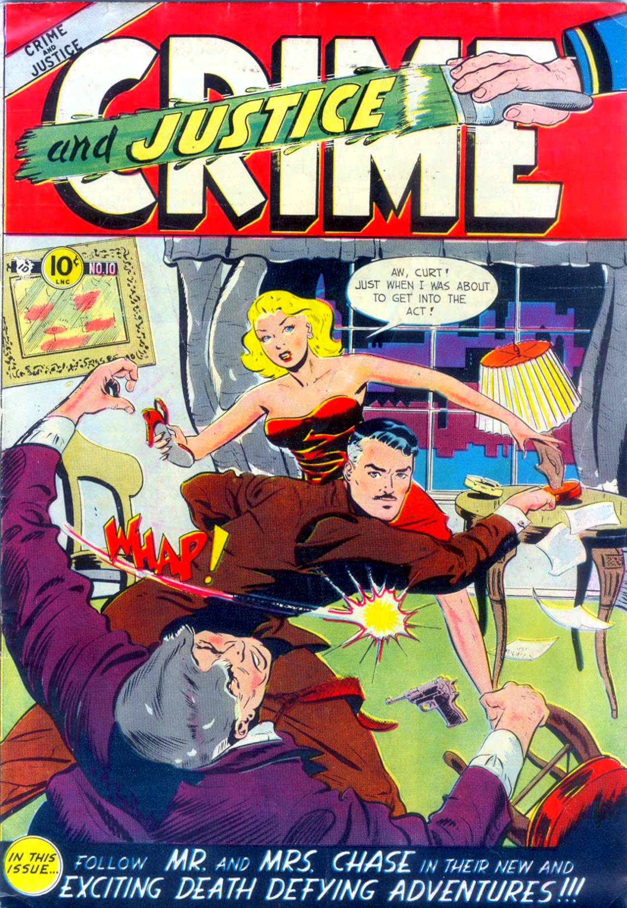 Crime and Justice #10 cover