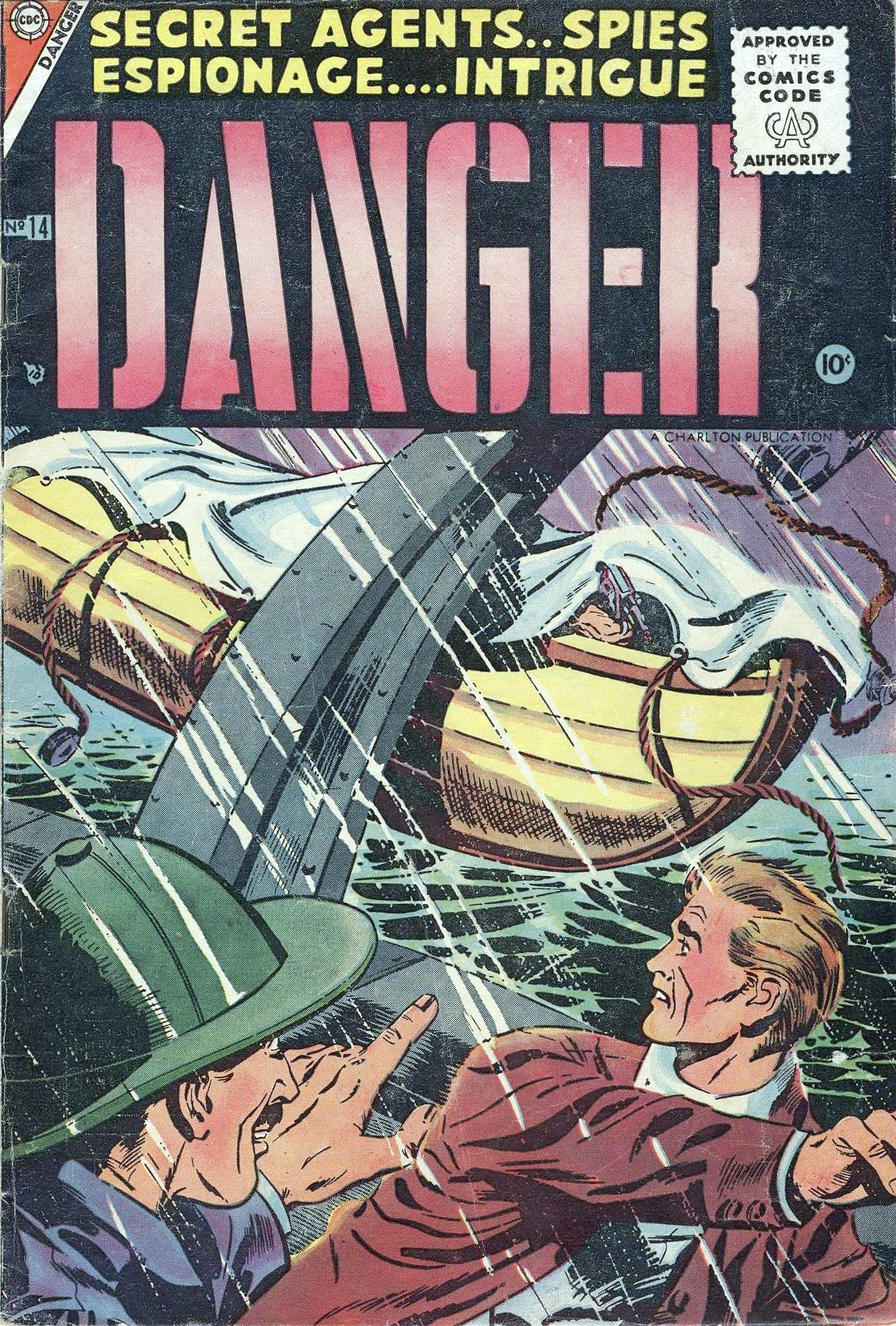 Danger #14 cover
