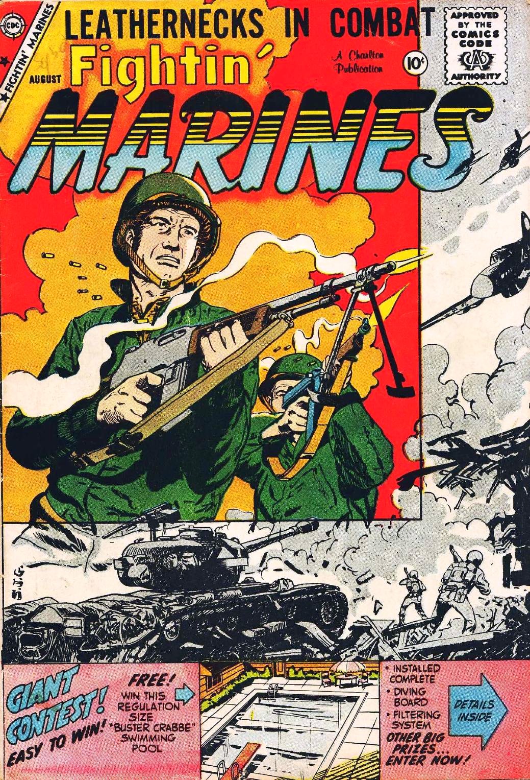 Fightin' Marines #31 cover