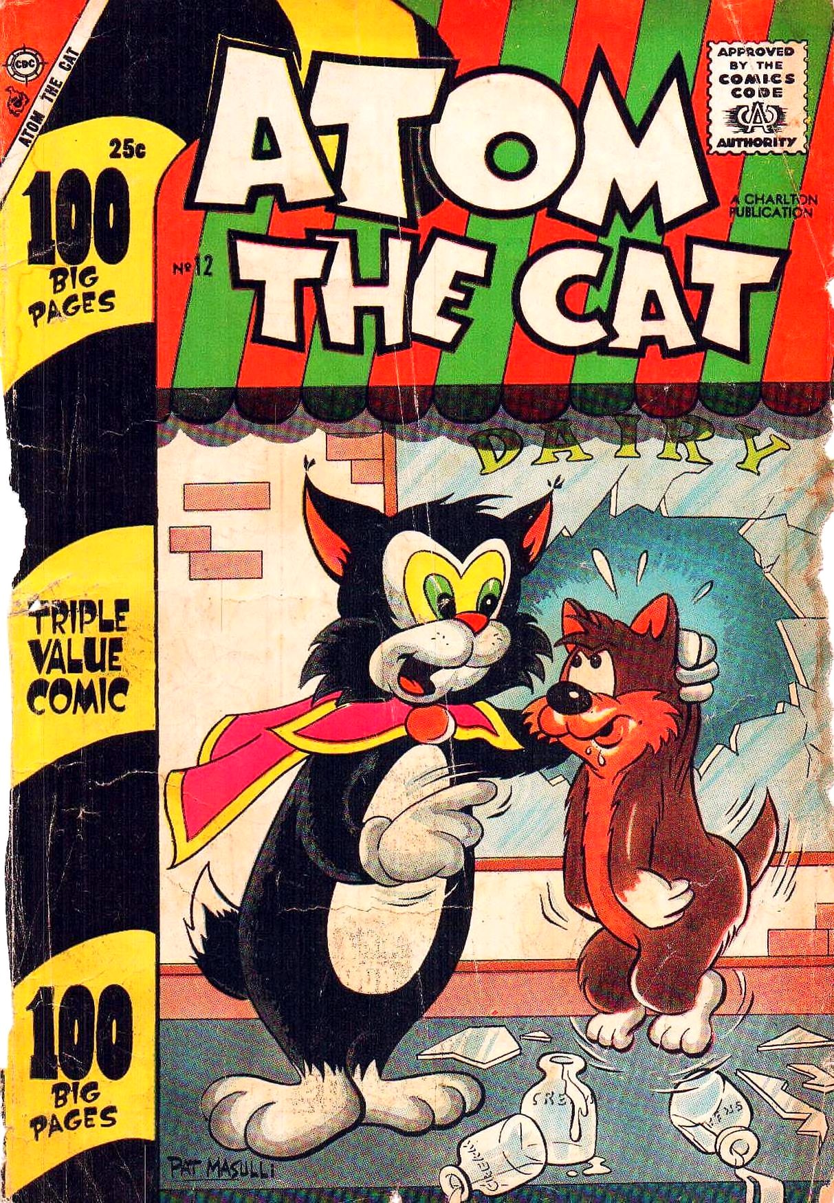 Atom the Cat #12 cover