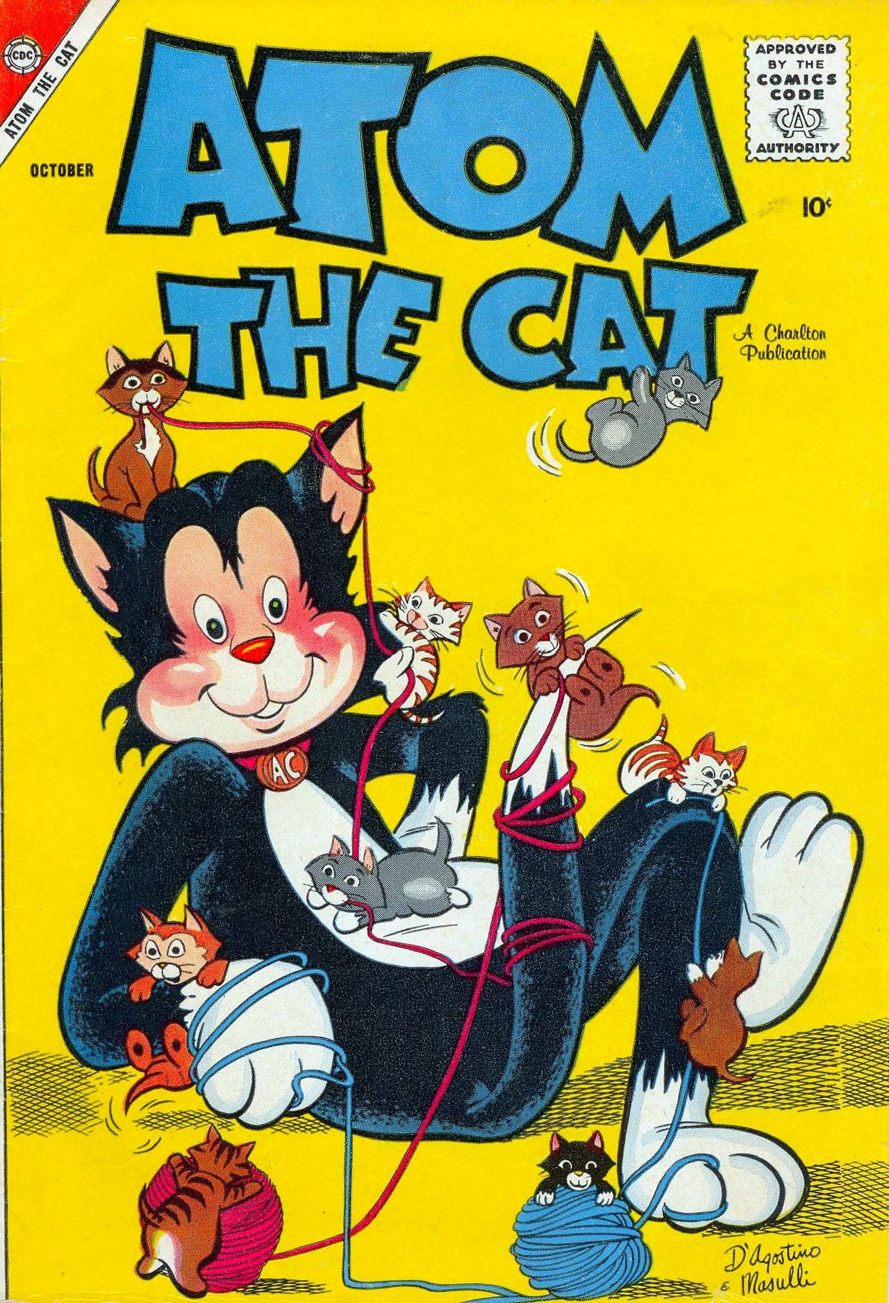 Atom the Cat #13 cover