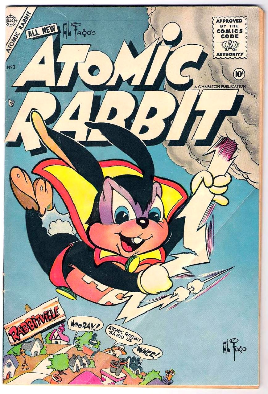 Atomic Rabbit #3 cover