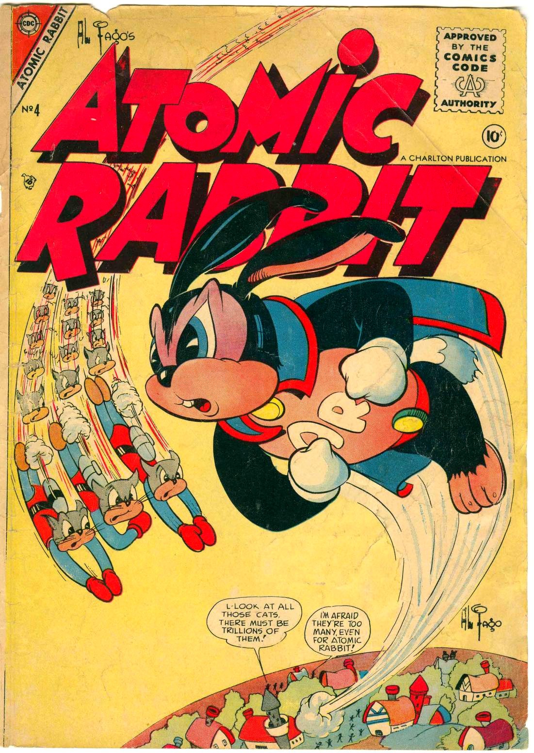 Atomic Rabbit #4 cover