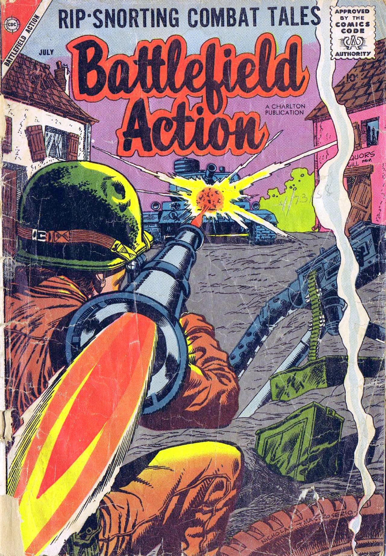 Battlefield Action #20 cover