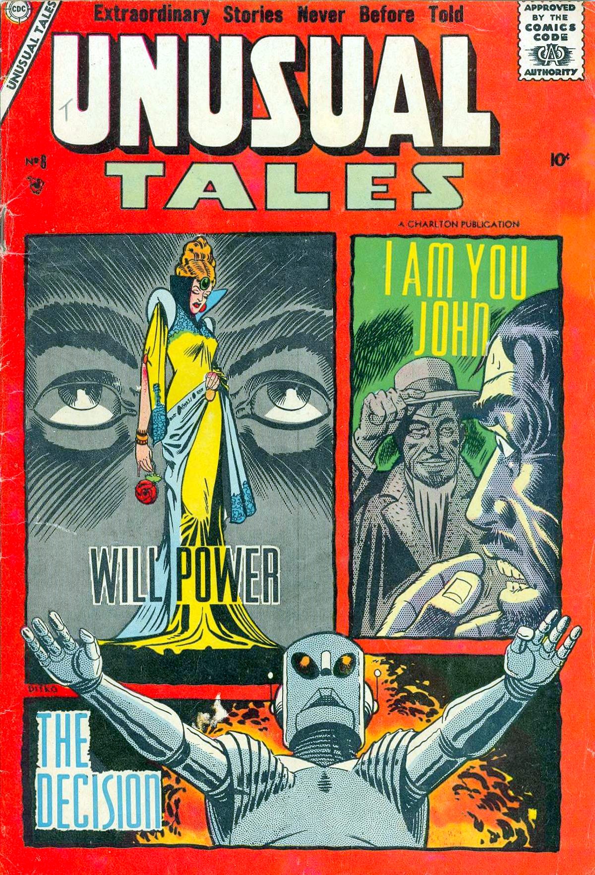Unusual Tales #8 cover