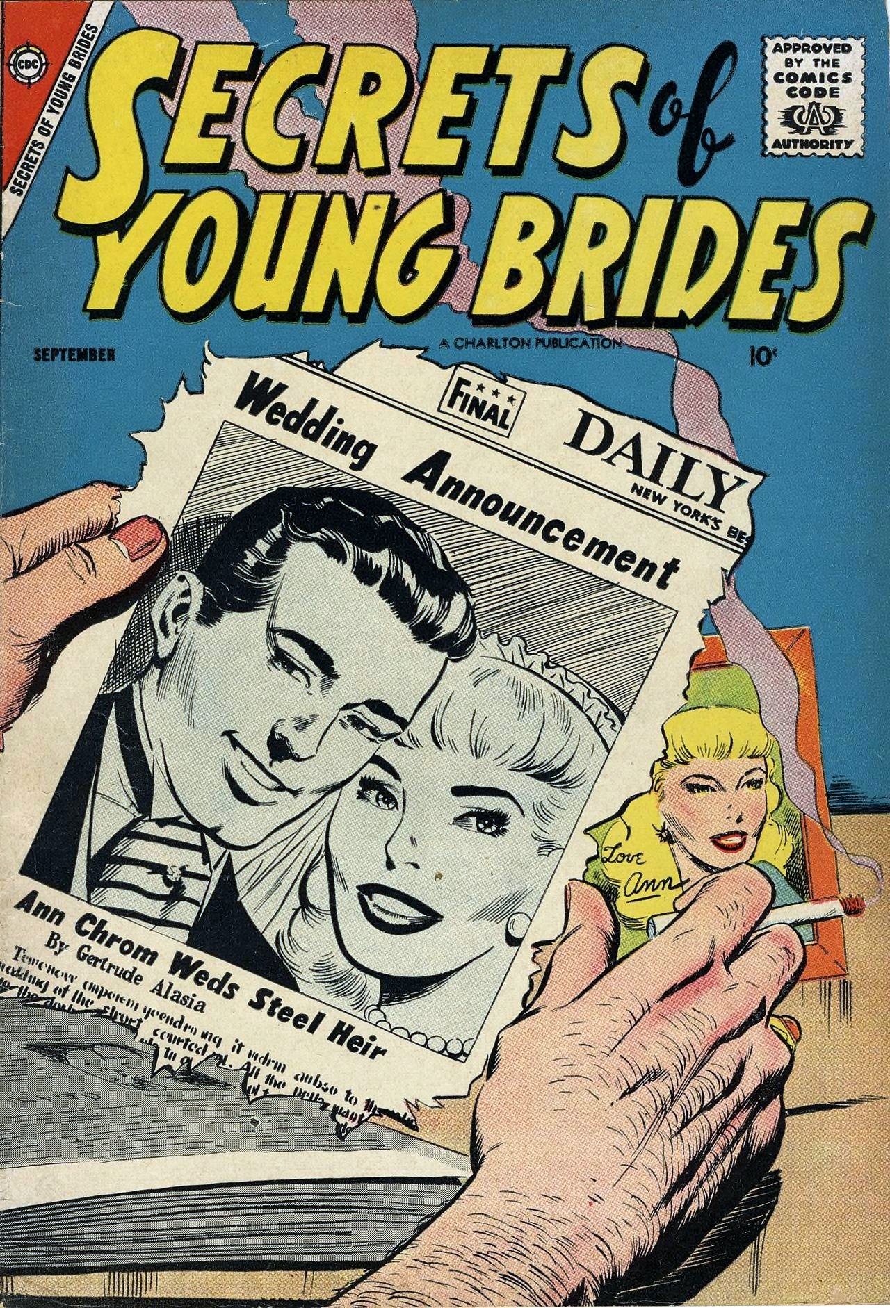 Secrets of Young Brides #10 cover