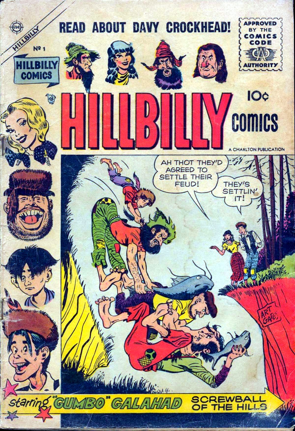 Hillbilly Comics #1 cover