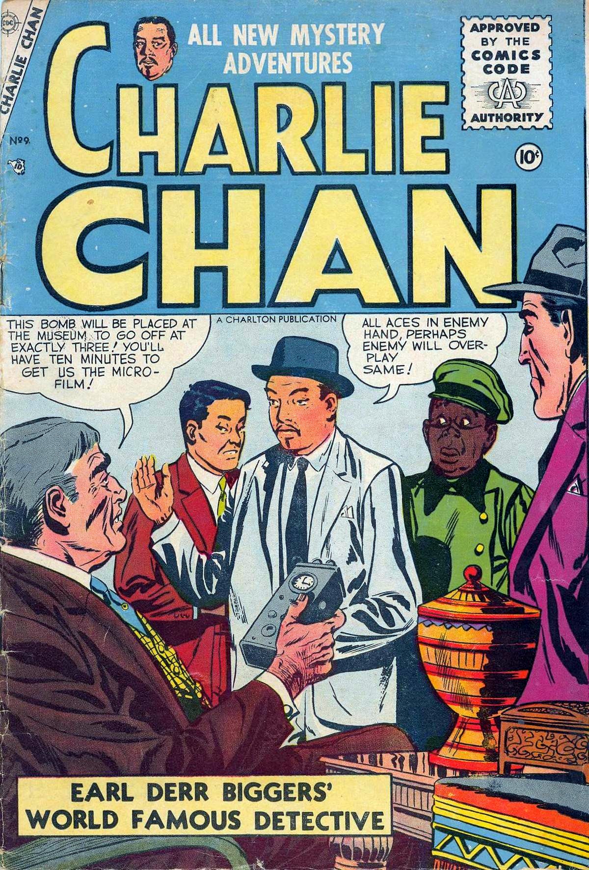 Charlie Chan #9 cover