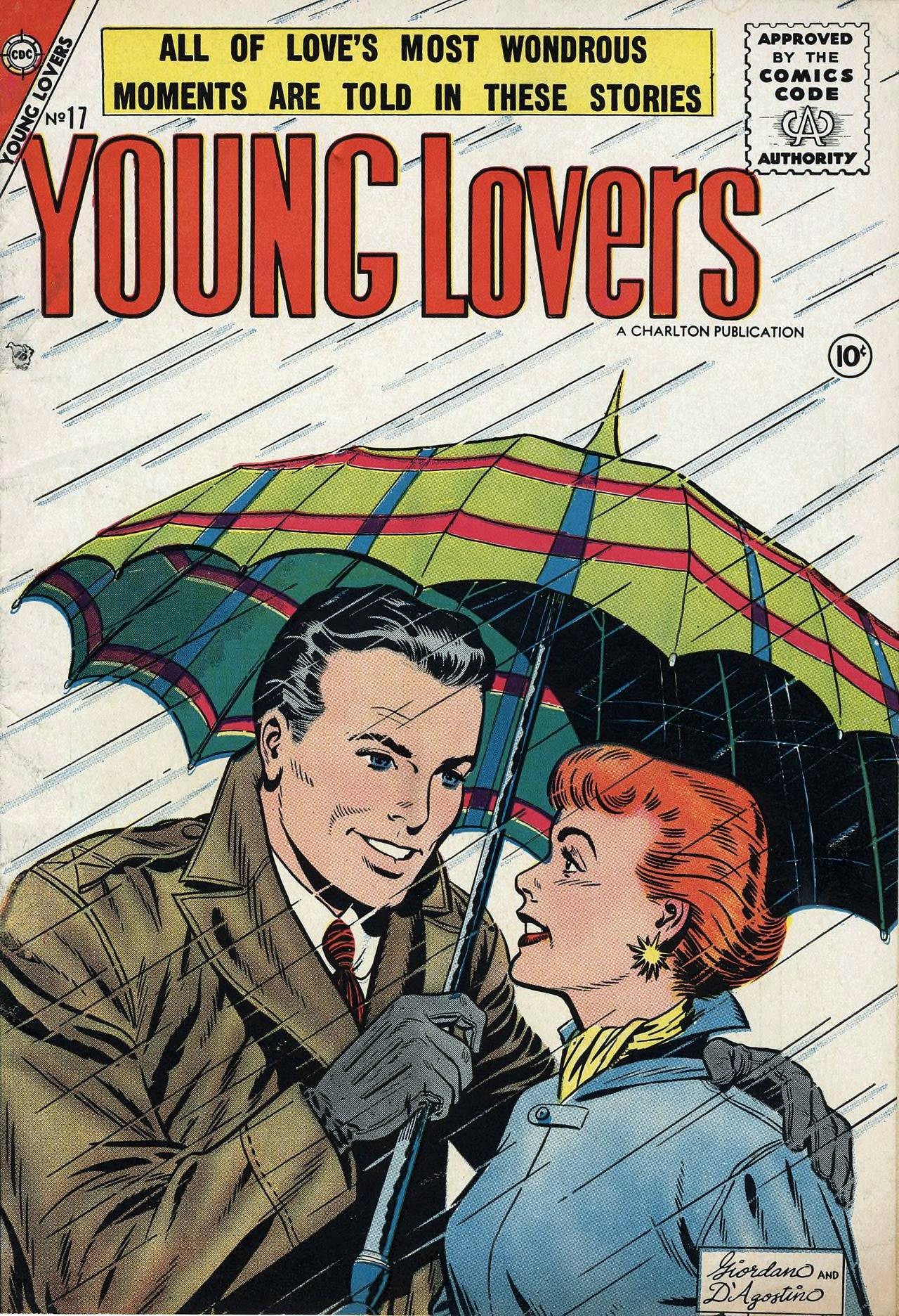 Young Lovers #17 cover
