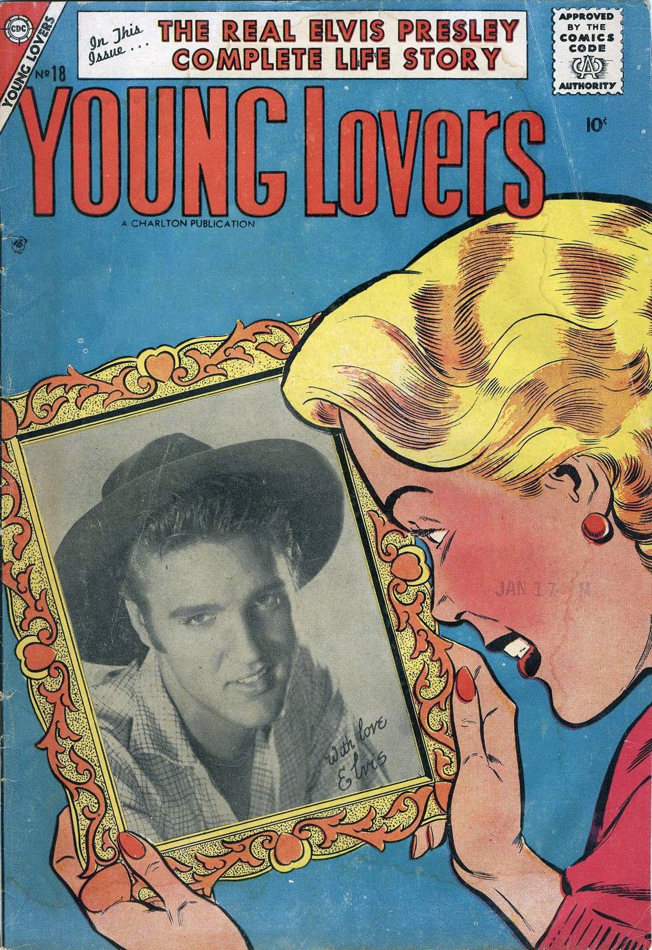 Young Lovers #18 cover