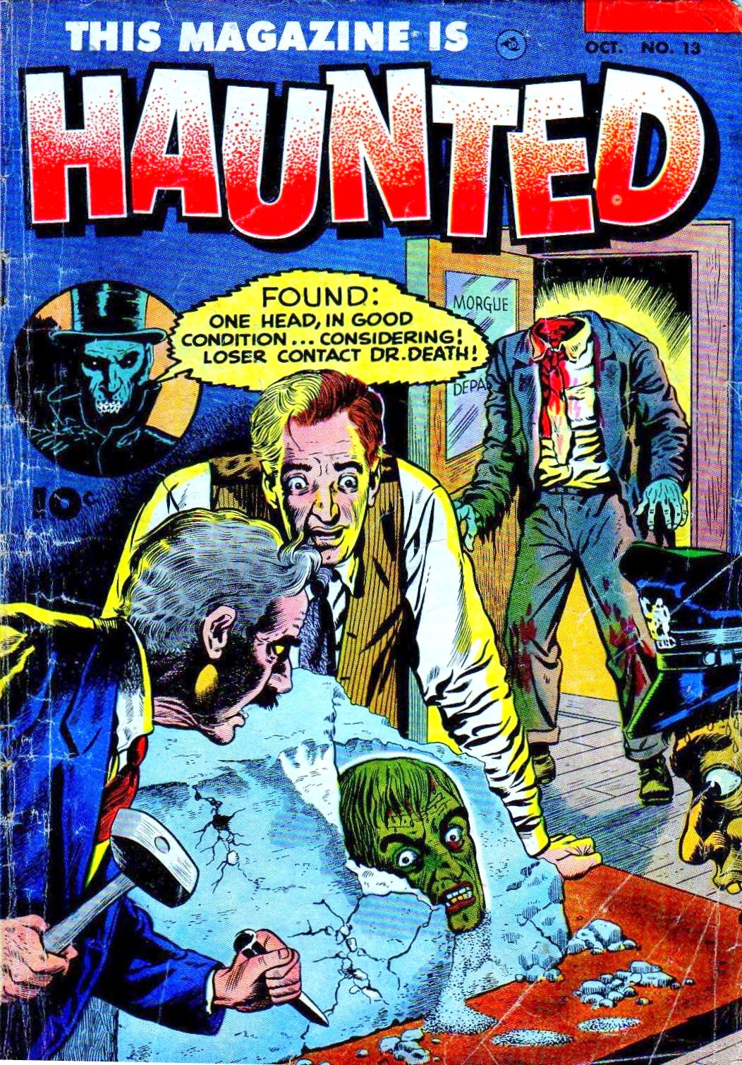 This Magazine Is Haunted #13 cover