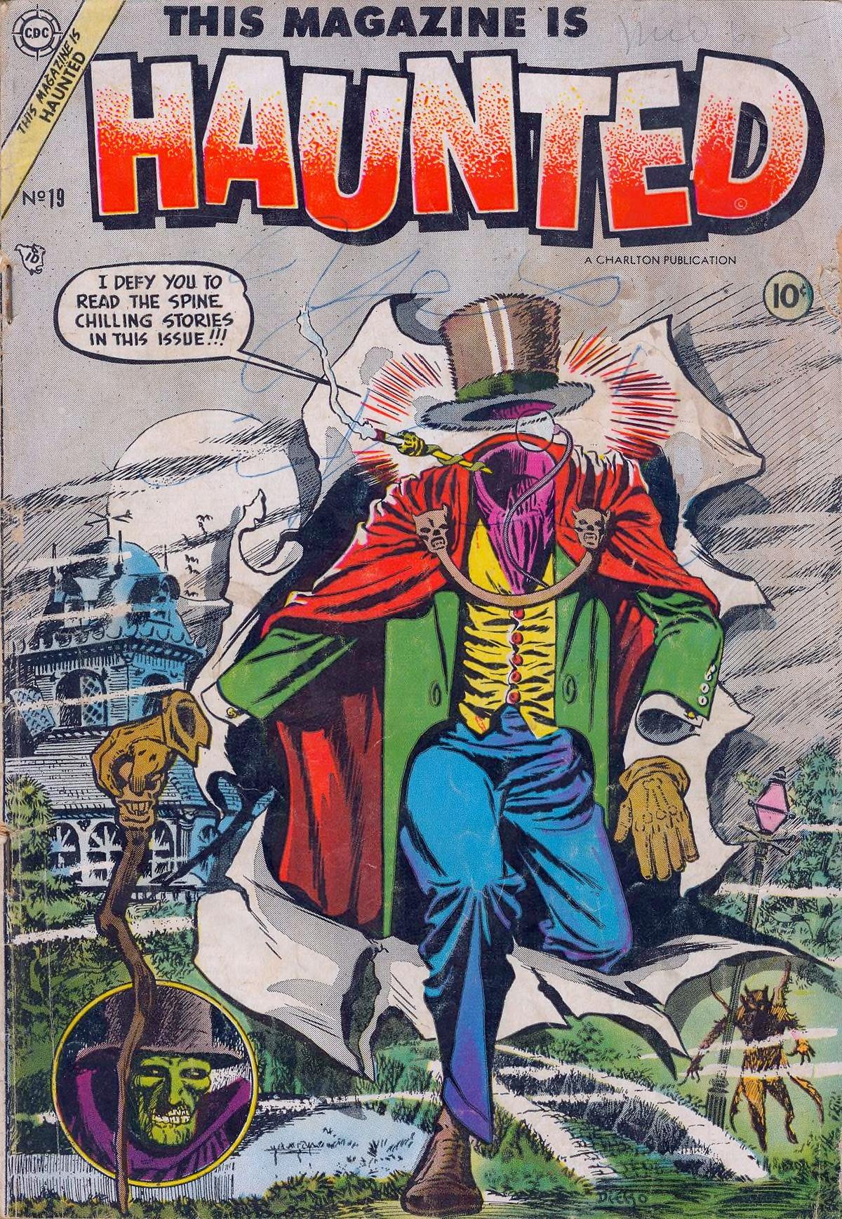 This Magazine Is Haunted #19 cover
