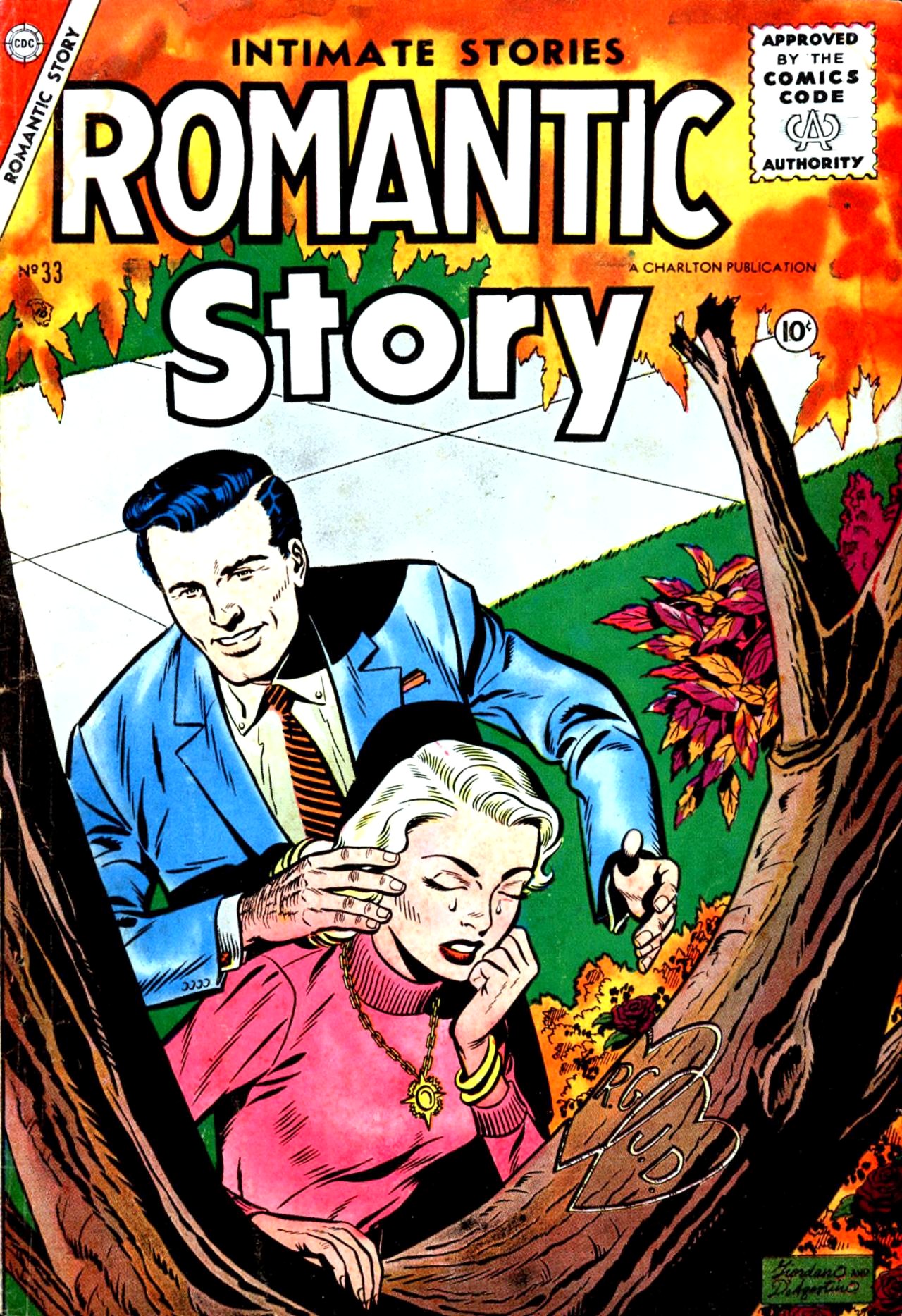 Romantic Story #33 cover
