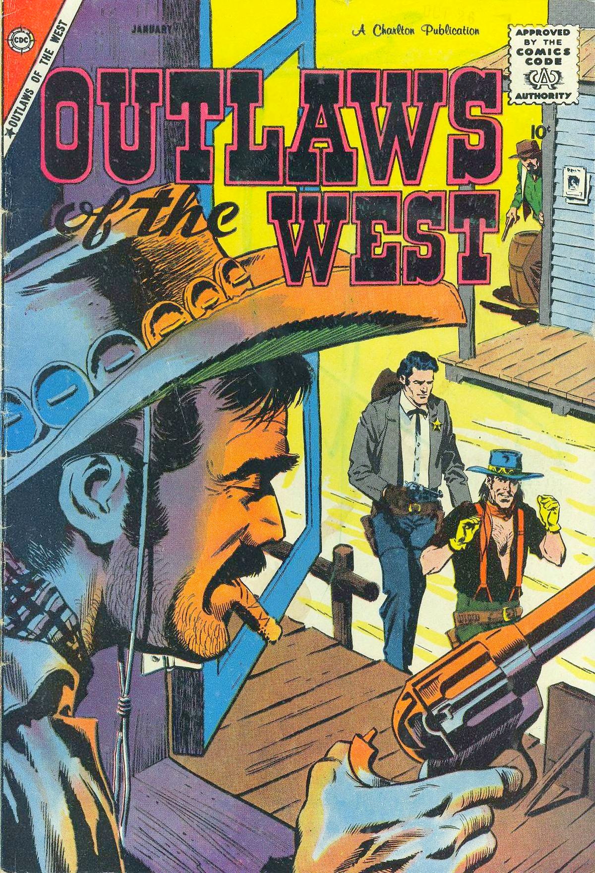 Outlaws of the West #18 cover