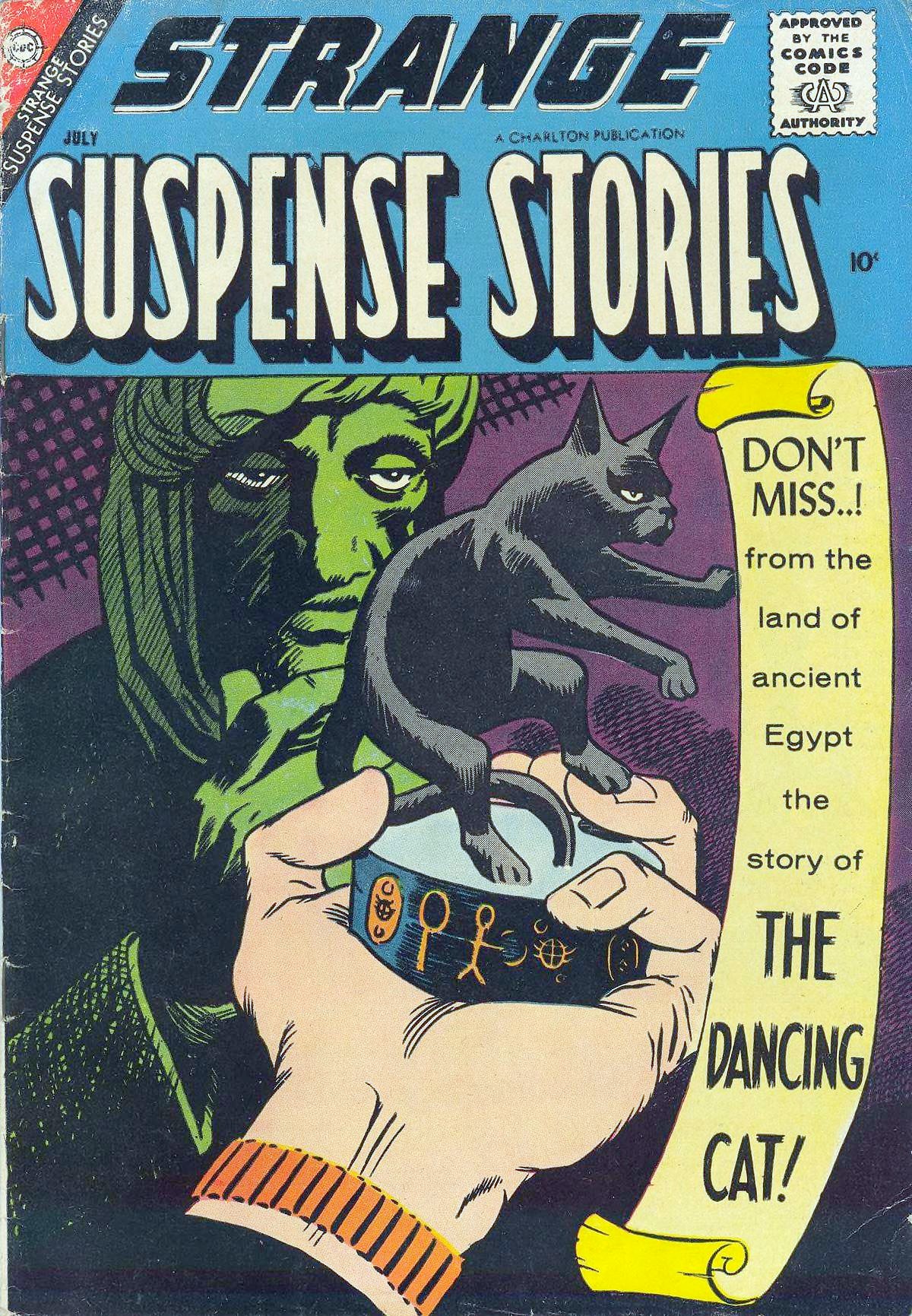 Strange Suspense Stories #37 cover