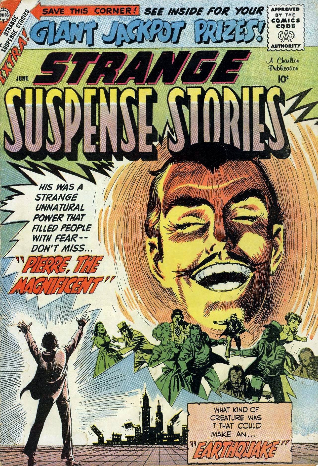Strange Suspense Stories #42 cover
