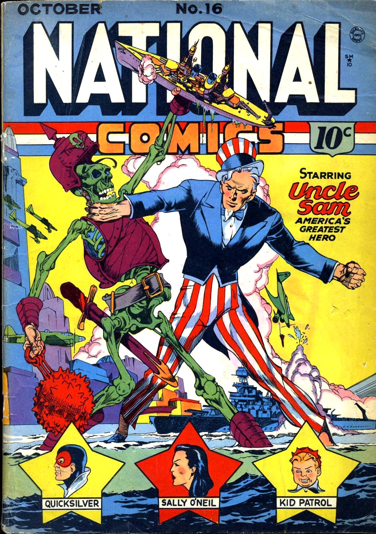 National Comics #16 cover