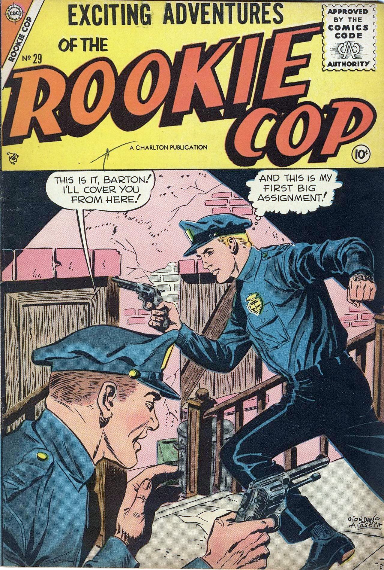 Rookie Cop #29 cover