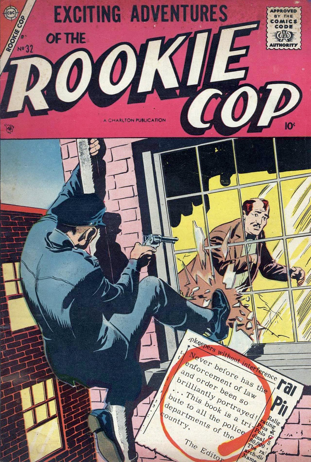 Rookie Cop #32 cover