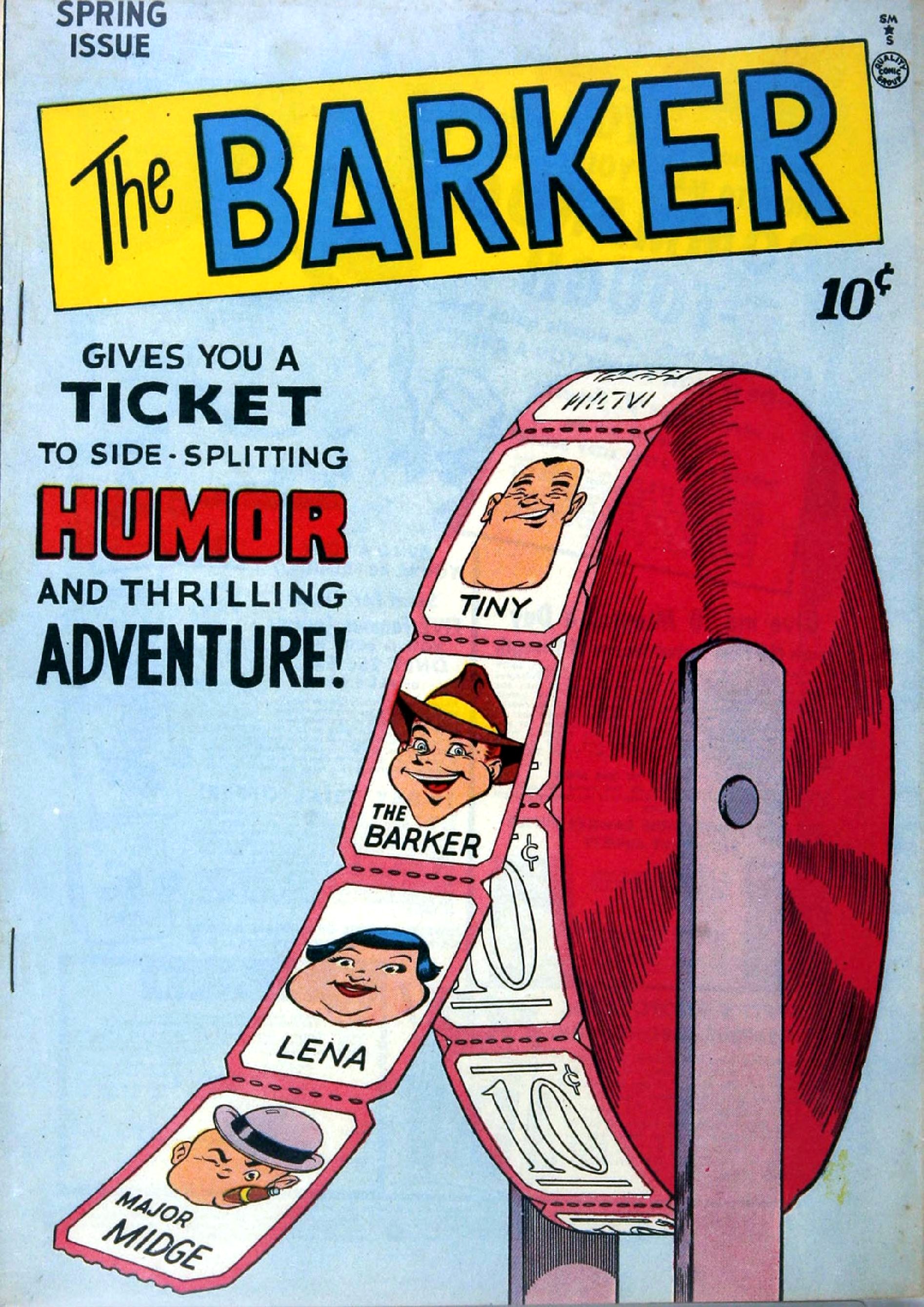 The Barker #3 cover