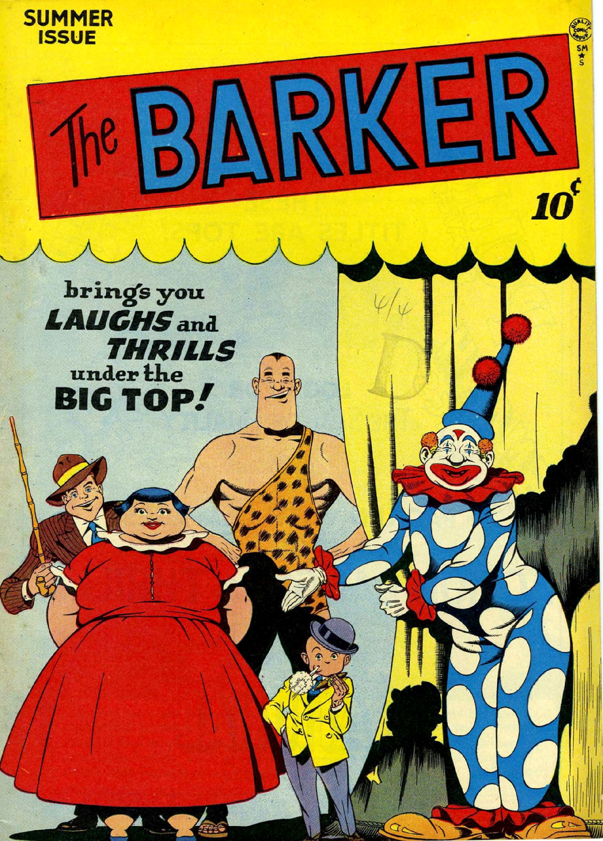 The Barker #4 cover