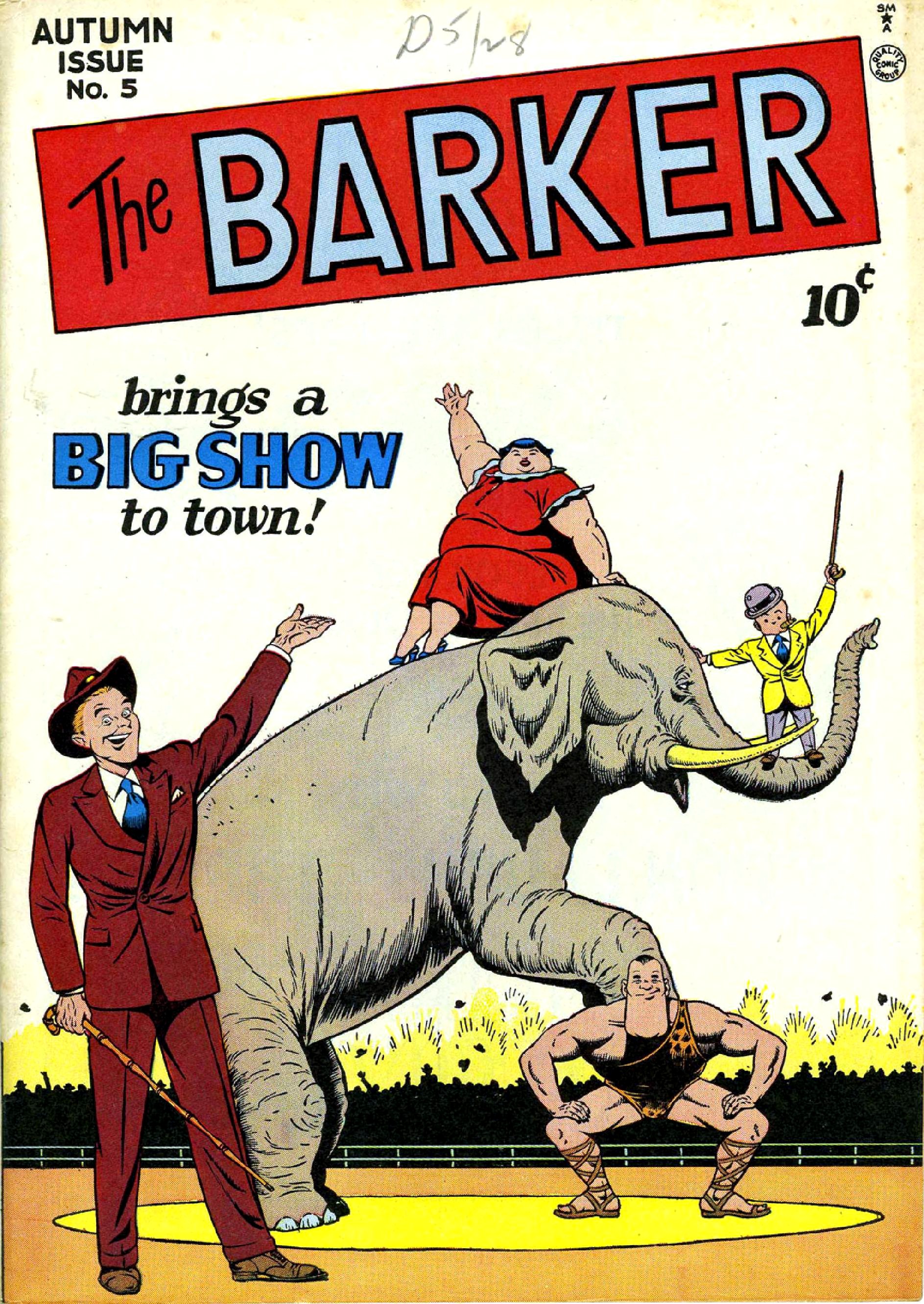 The Barker #5 cover
