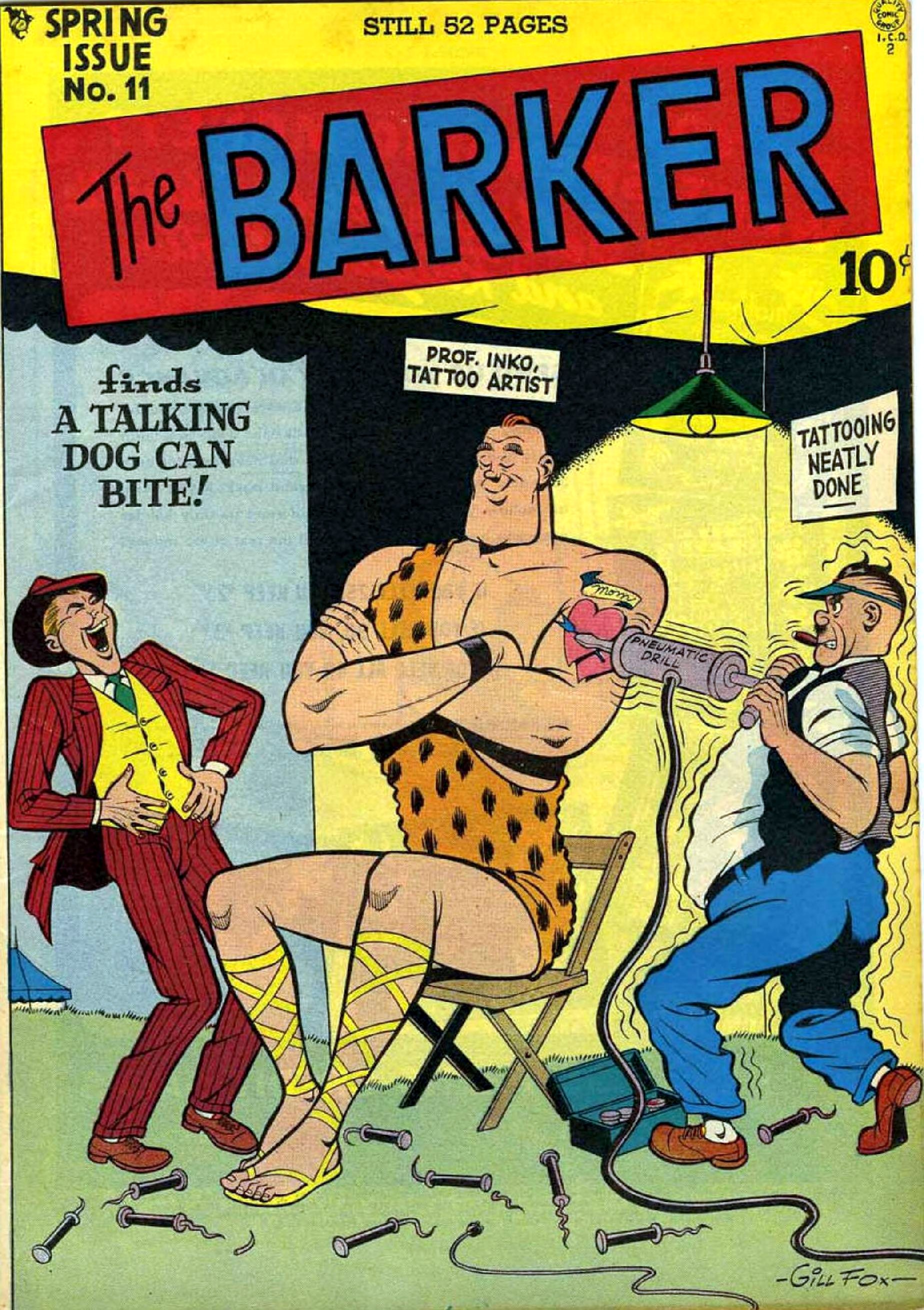 The Barker #11 cover