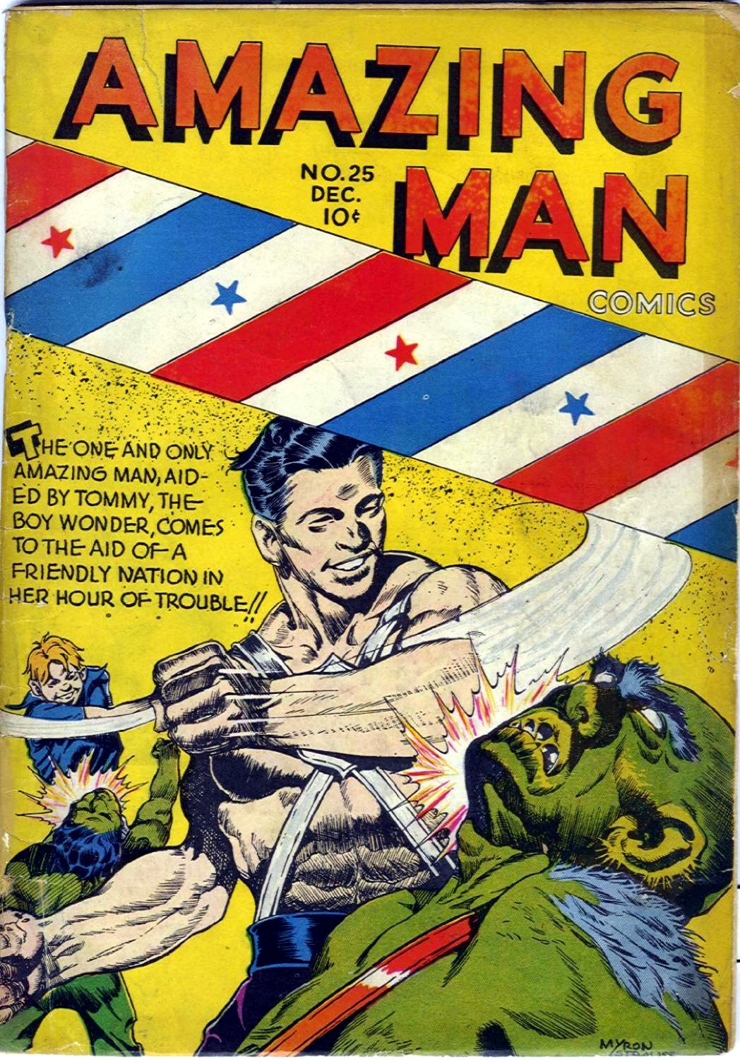 Amazing Man Comics #25