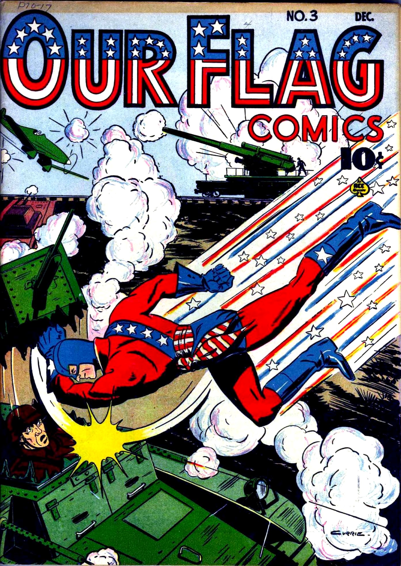 Our Flag Comics #3 cover