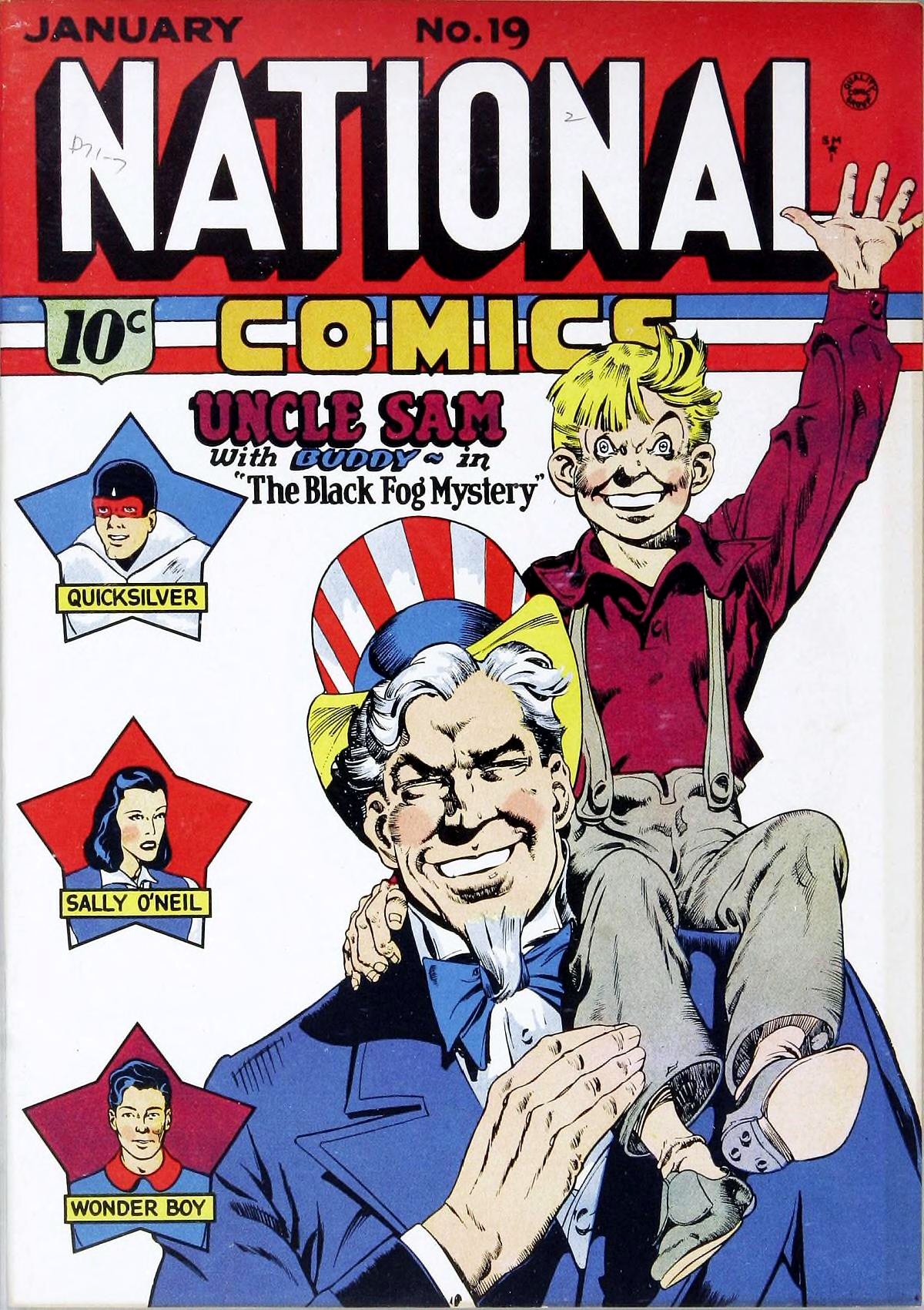 National Comics #19 cover