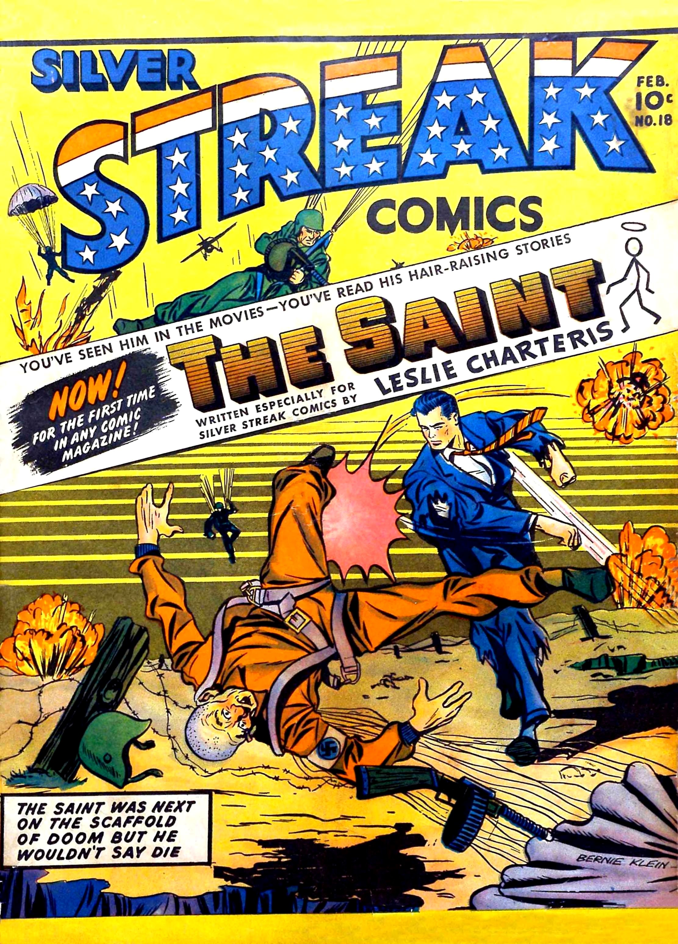 Silver Streak Comics #18 cover