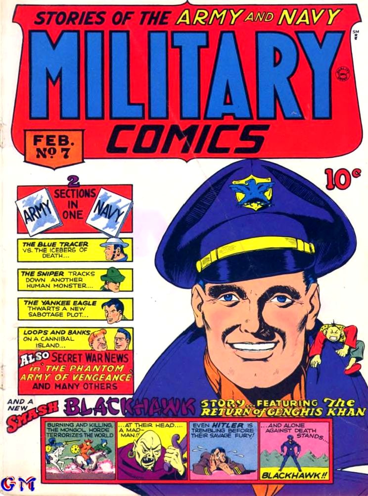 Military Comics #7 cover