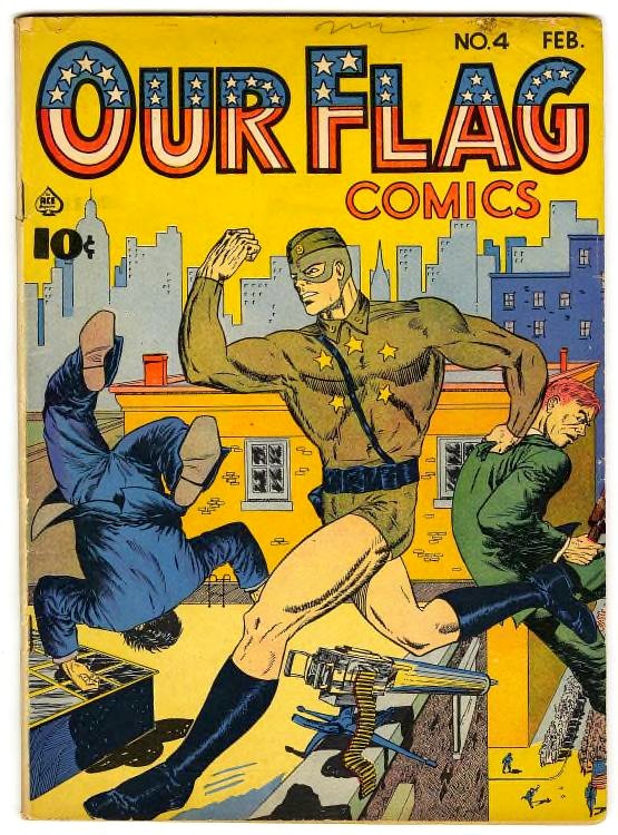 Our Flag Comics #4 cover