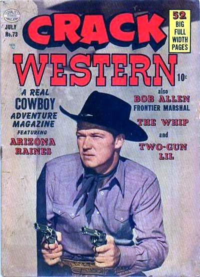Crack Western #73 cover