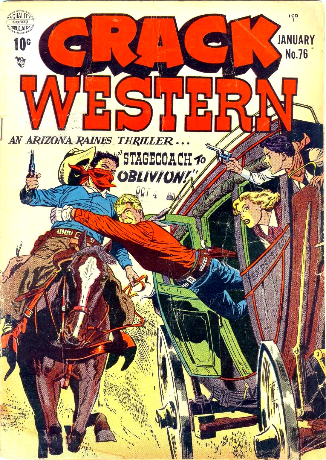 Crack Western #76 cover