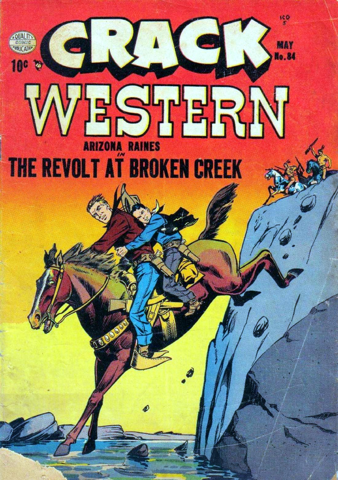Crack Western #84 cover