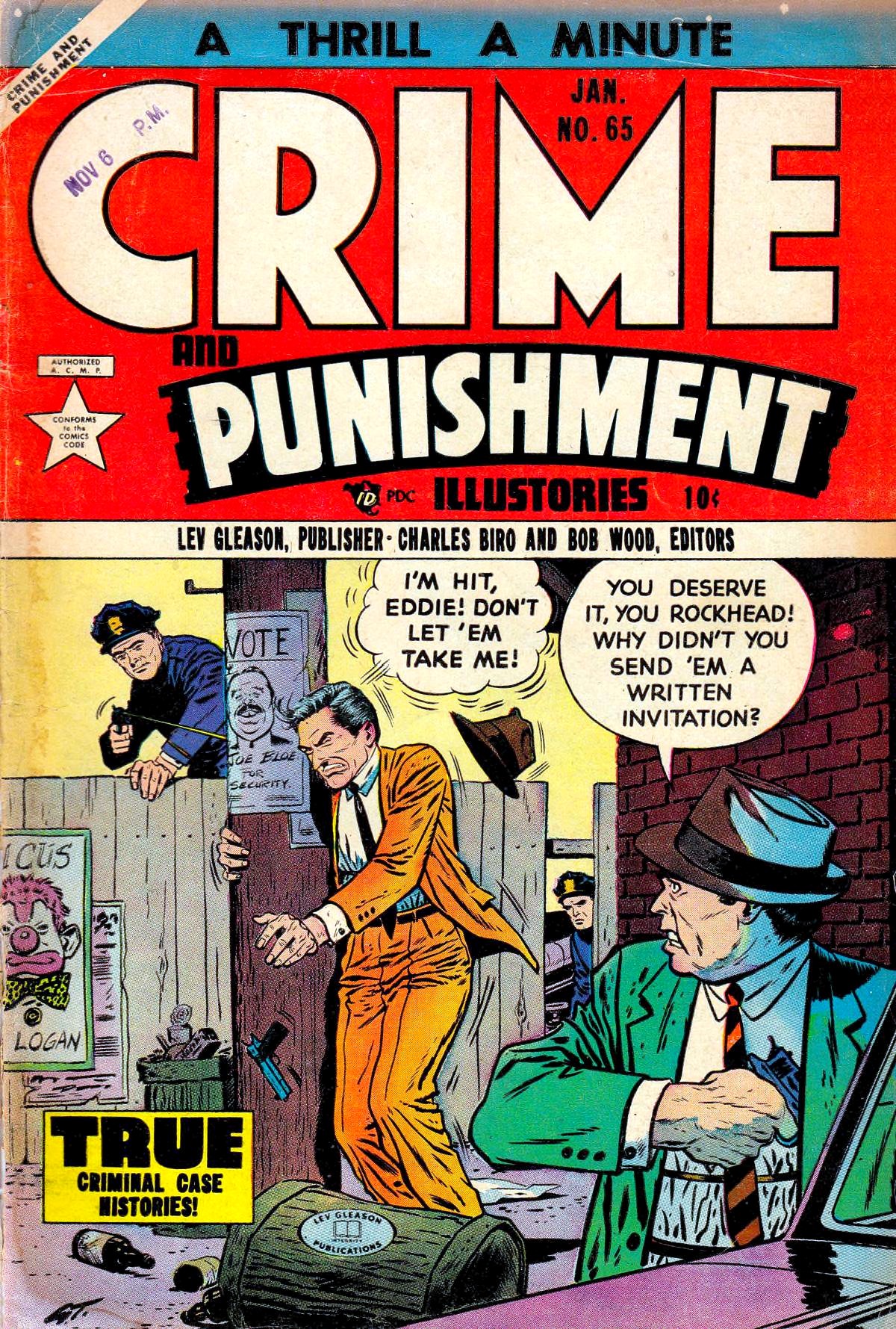Crime and Punishment #65 cover
