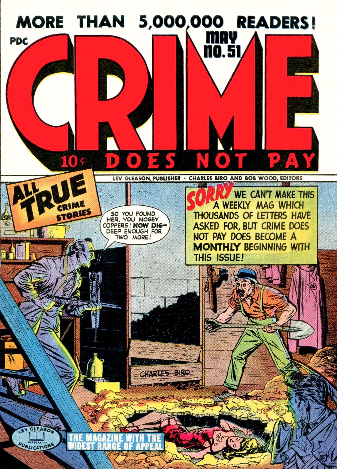Crime Does Not Pay #51 cover