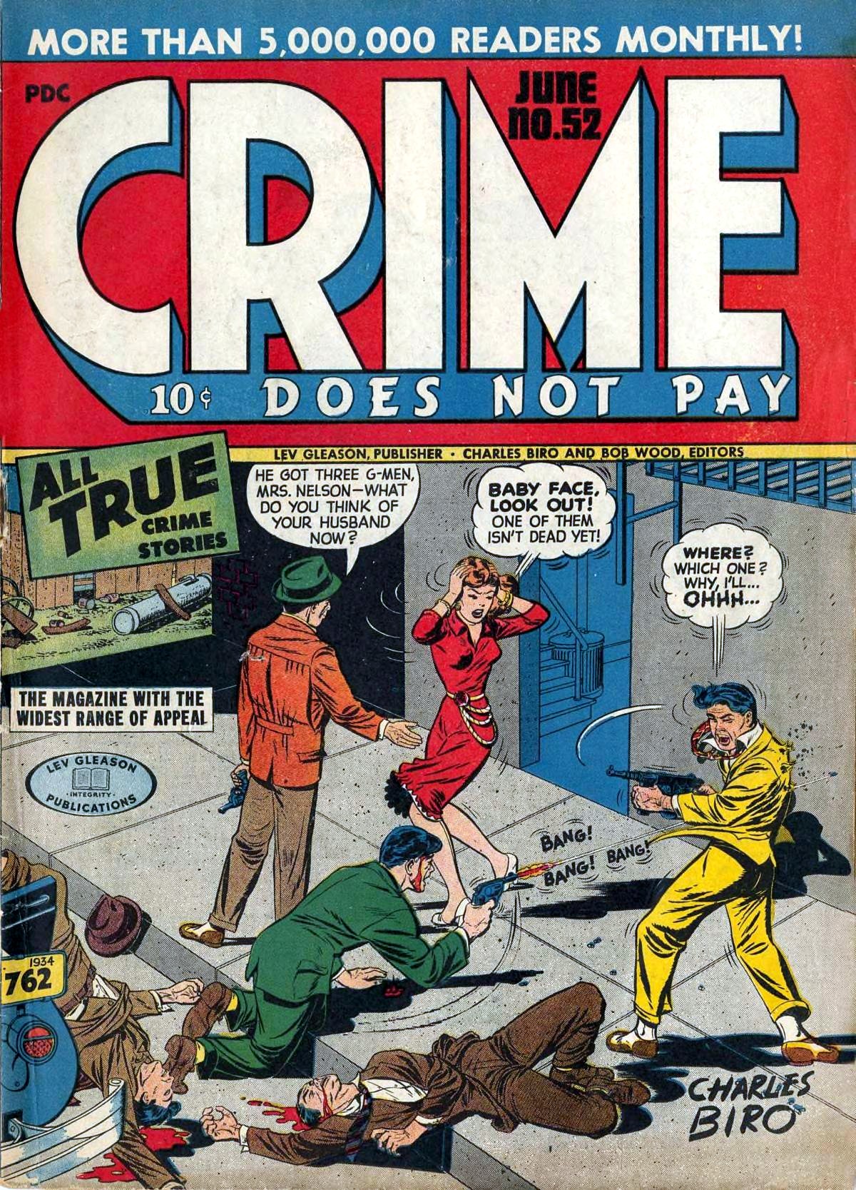 Crime Does Not Pay #52 cover
