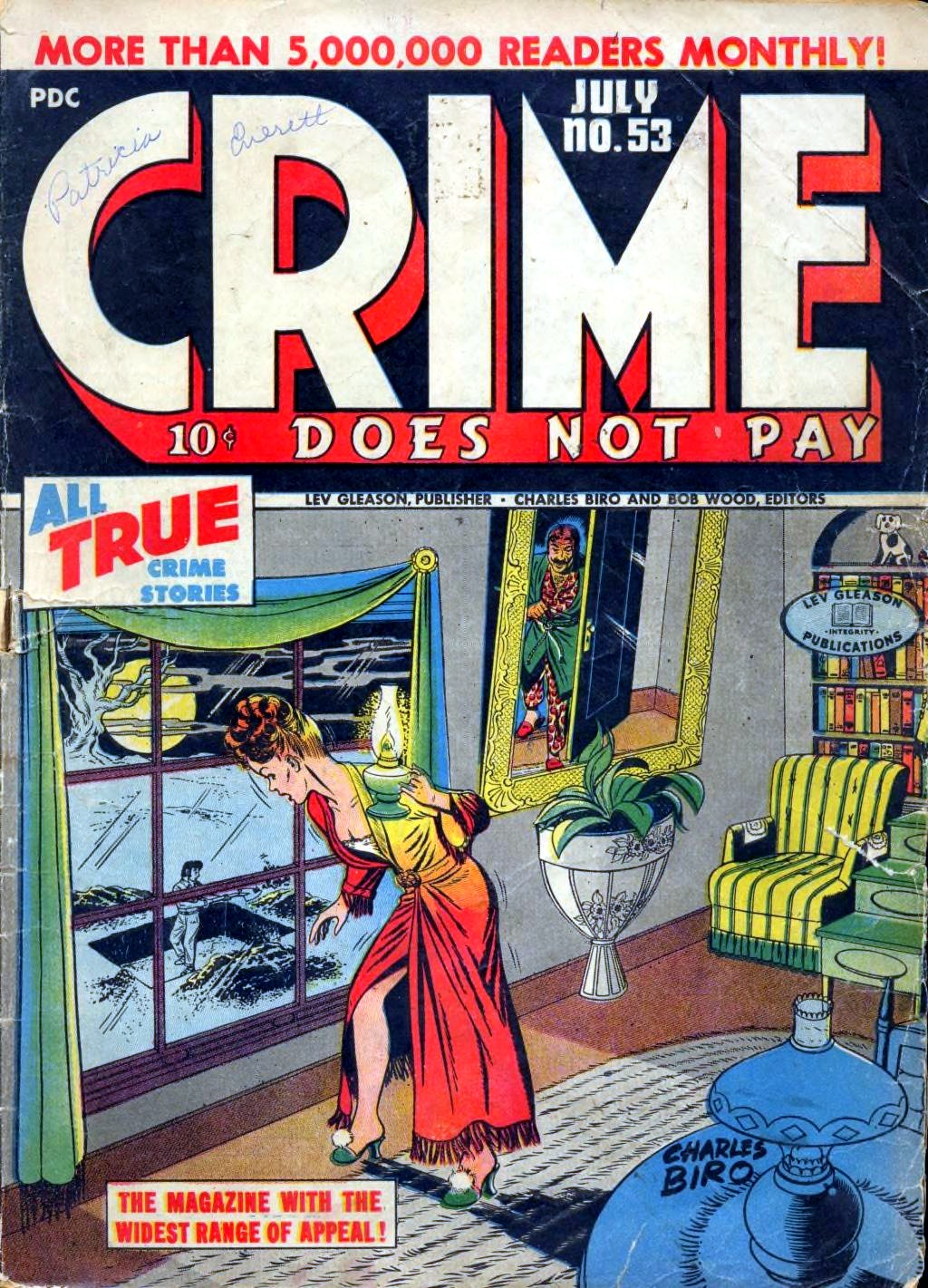 Crime Does Not Pay #53 cover