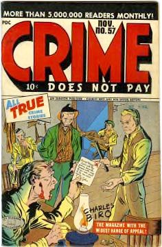 Crime Does Not Pay #57 cover