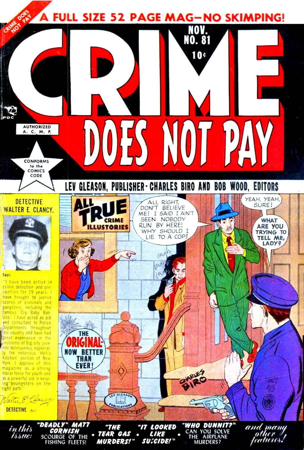 Crime Does Not Pay #81 cover