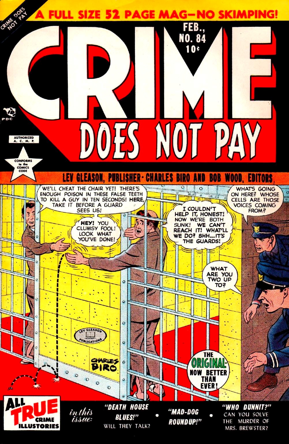 Crime Does Not Pay #84 cover