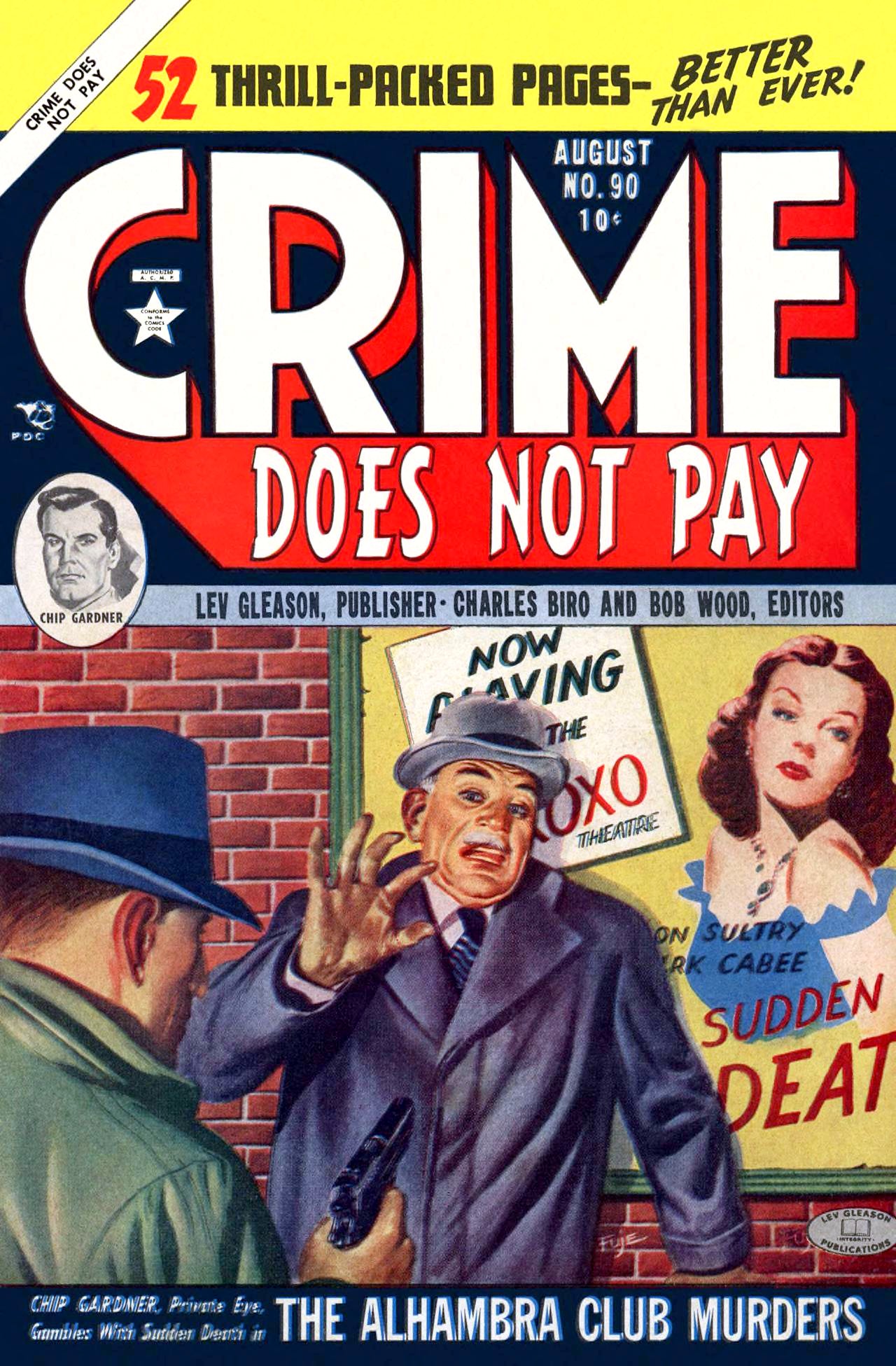 Crime Does Not Pay #90 cover