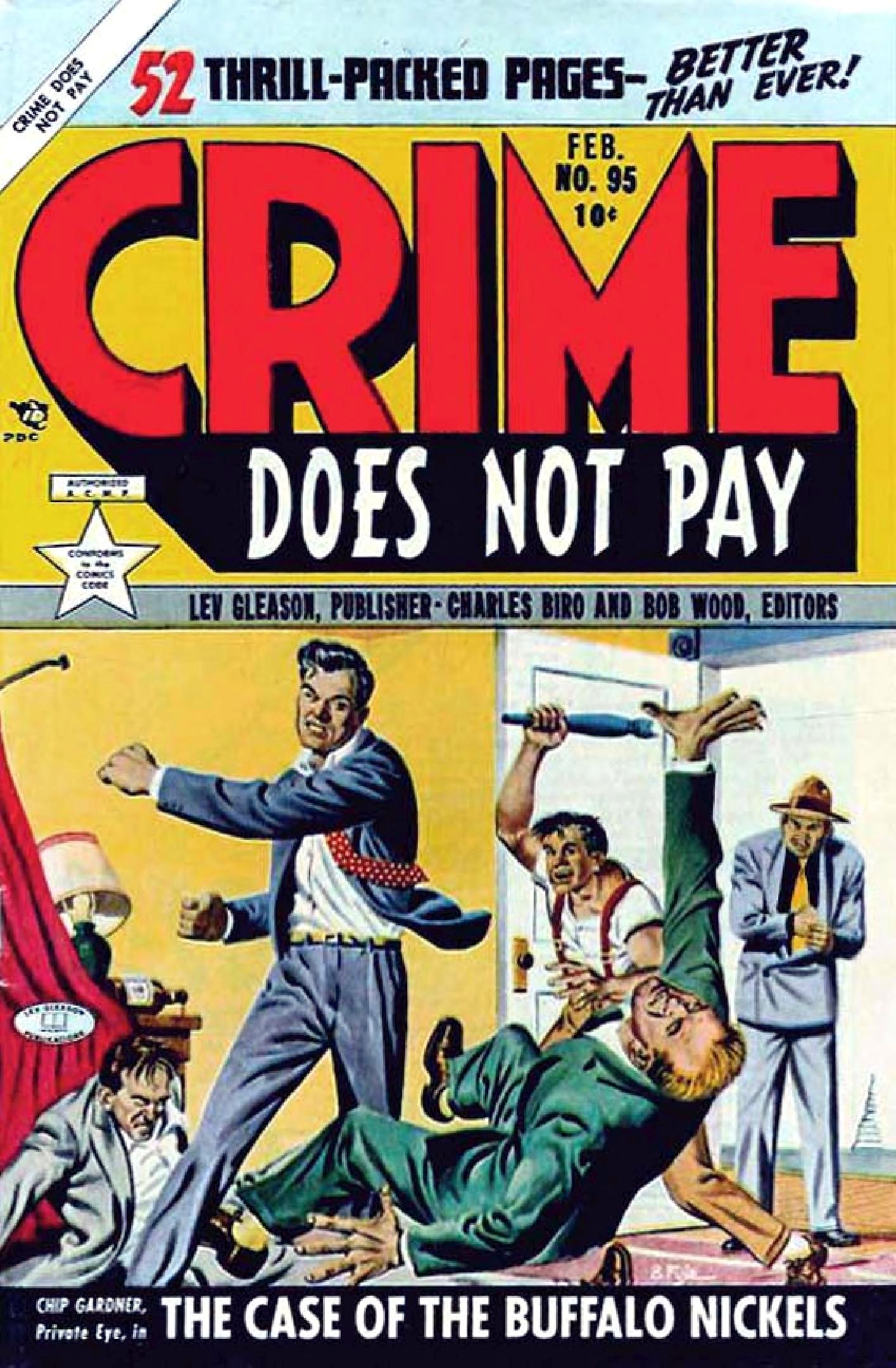 Crime Does Not Pay #95 cover