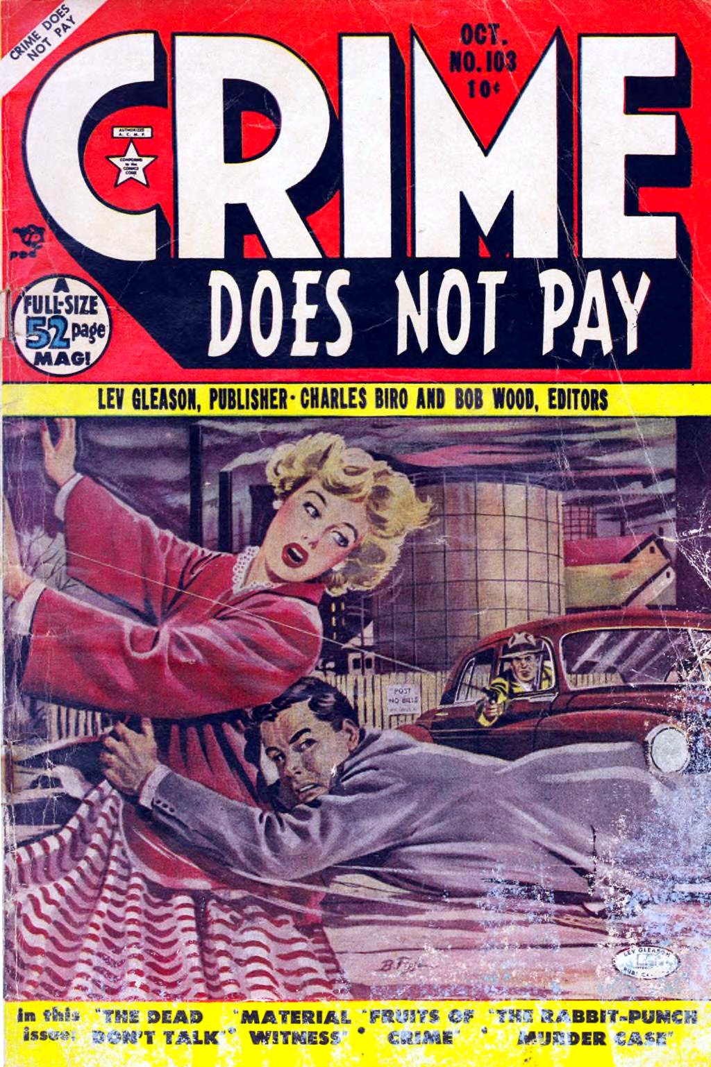Crime Does Not Pay #103 cover